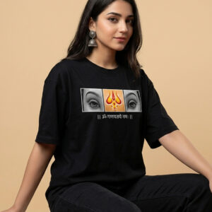 Ganpati print t-shirt women