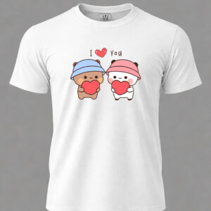 Dudu Bubu I Love You T-Shirt Unisex Cotton Tee