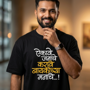 Buy Marathi Printed T-Shirts Online in India